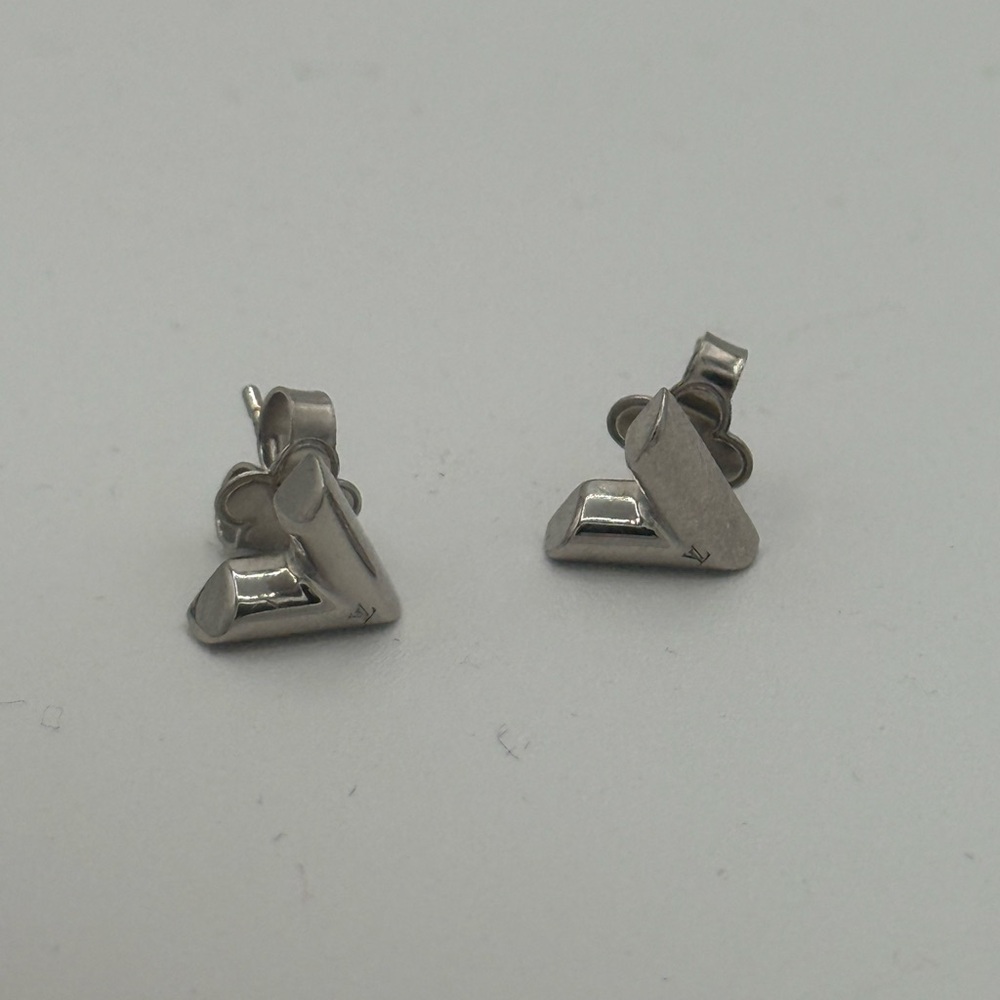 Louis Vuitton Silver Earrings
